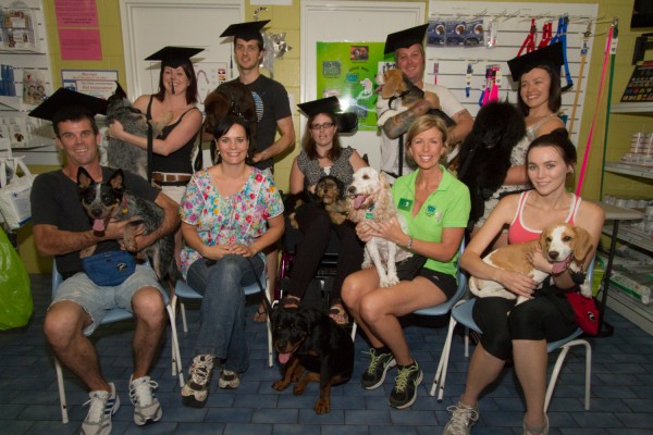 Speak Dog Graduation Group Photo